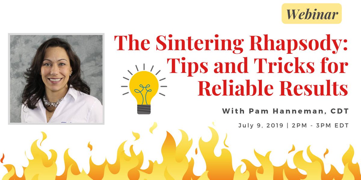 ZahnDental's tweet photo. Learn how easy it is to streamline and make small adjustments to your sintering processes for consistency in your cases during our interactive webinar with Pam Hanneman, CDT. Sign-up here: https://t.co/gYYCl2kPUN https://t.co/iUpPPJiONX