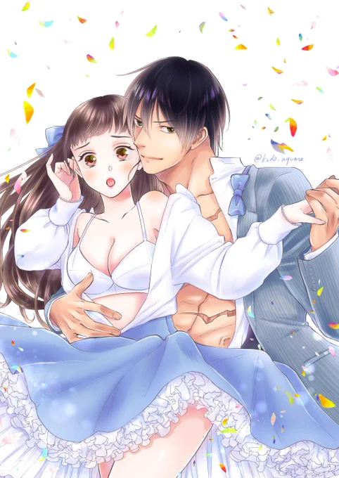 #私はこんな仕事がしたい引き続き恋愛漫画はもちろんだけど、小説の挿画等やってみたい。 