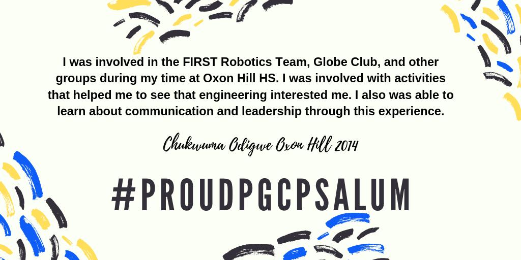 AlumniPGCPS's tweet photo. #ThinkbackTuesday from C. Odigwe @OHHSClippers Class of 2014 https://t.co/mWyQPre2dK