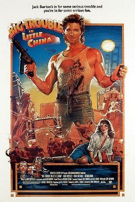 OldSchool80s's tweet photo. July 2, 1986: Big Trouble in Little China was released in theaters. #80s https://t.co/2pkSP4D1gX