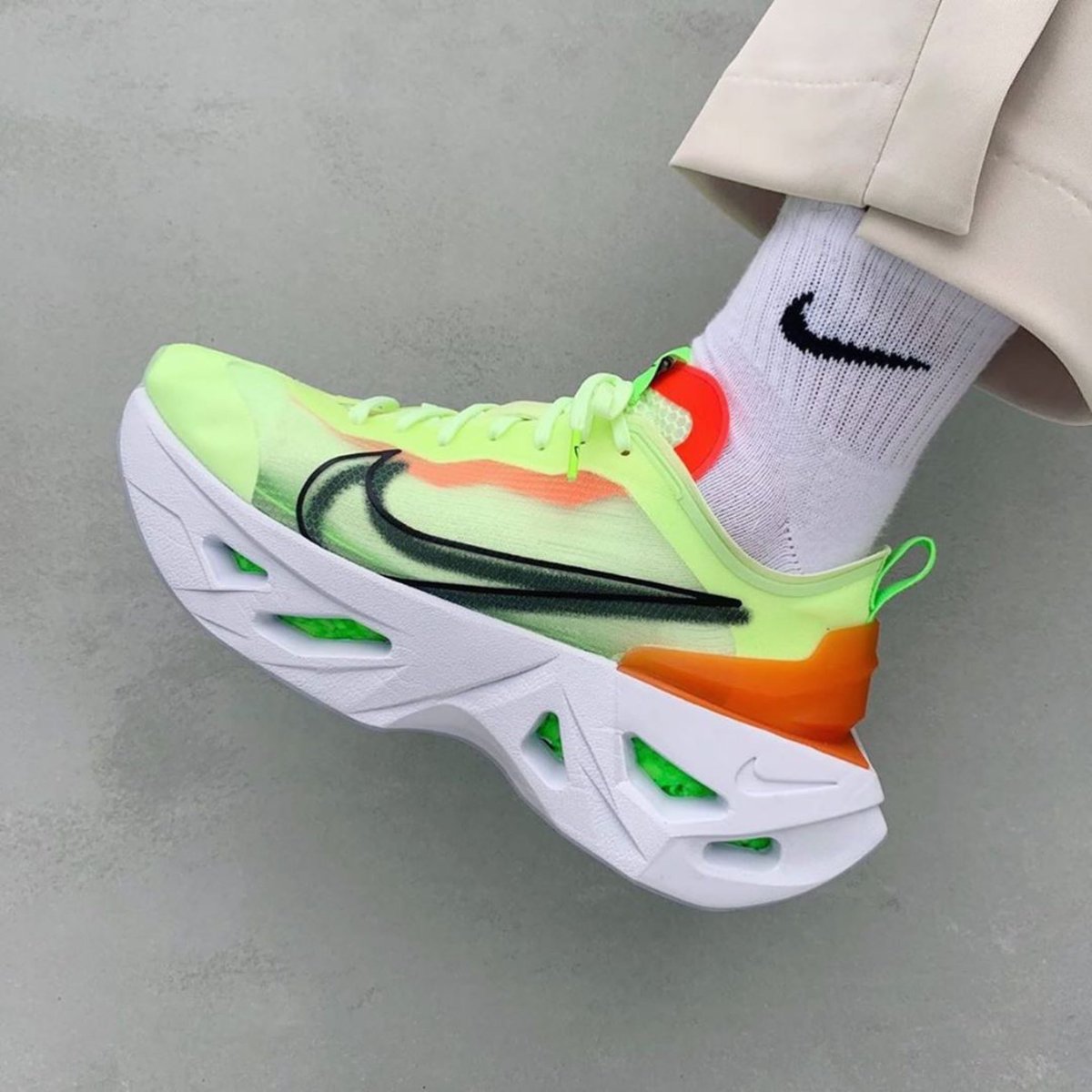 nike zoomx vista grind on feet