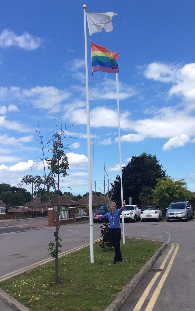 <a href="/sprowstonhigh/">Sprowston Community Academy</a> proud to support Pride this month and every month.  Miss Wood