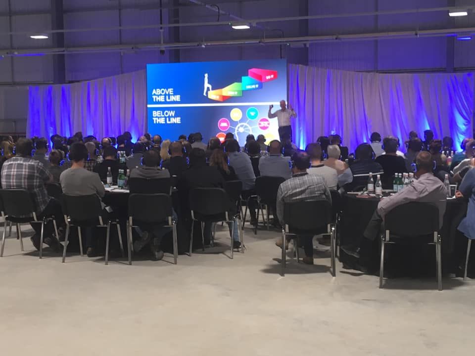 blackbox_events's tweet photo. Today’s venue is a bit different. We’re working in a 600,000 sqft distribution warehouse which is still under construction. 🤦 🤷 https://t.co/ZO4h19ggUy