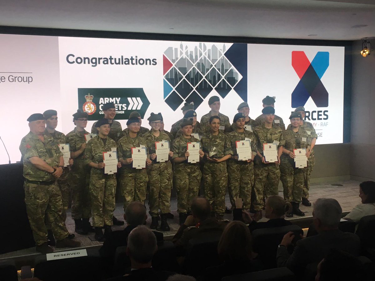 XForces's tweet image. So, that concludes an amazing day here at @LSEGplc. Thank you so much to all of our guests, speakers, supporters, and most of all...let's hear it for the #EnterpriseForLife Cadets! @ArmyCadetsUK @ACFColCadets @renkapur #SkillsForLife #Cadets @mrjordanwylie