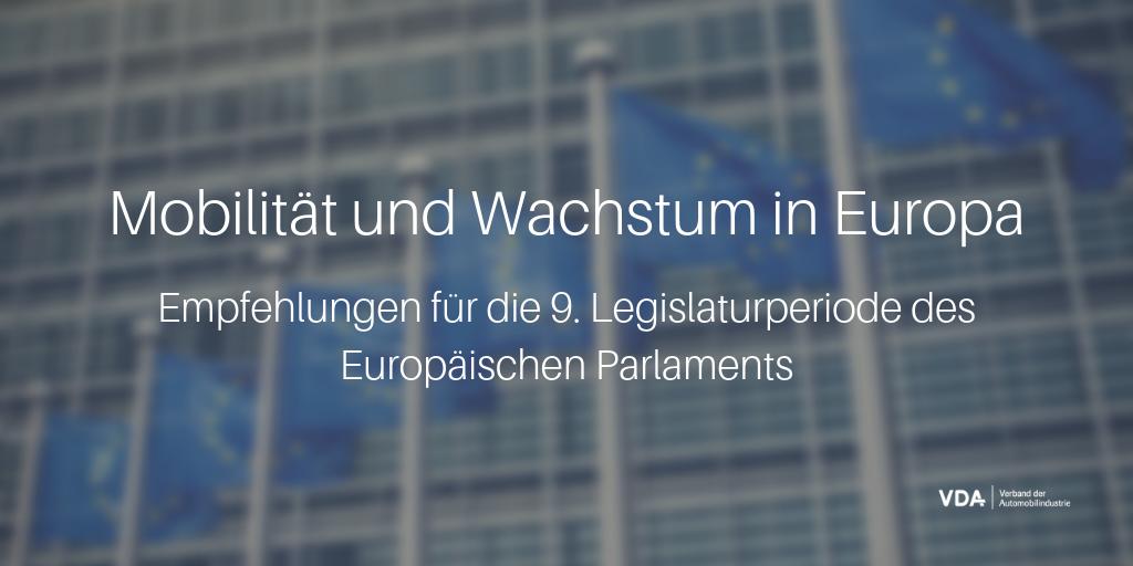 VDA_online's tweet photo. Ob wirksame &amp; umsetzbare Klimapolitik, #Digitalisierung oder #Freihandel - die Geschlossenheit #Europa|s ist für die #Autoindustrie enorm wichtig. Anlässlich der konstituierenden Sitzung des @Europarl_DE hier unsere Empfehlungen für die 9. Leg.-Pr.: https://t.co/2IEvzW4ZVI #euco https://t.co/x6LCeSJdSV