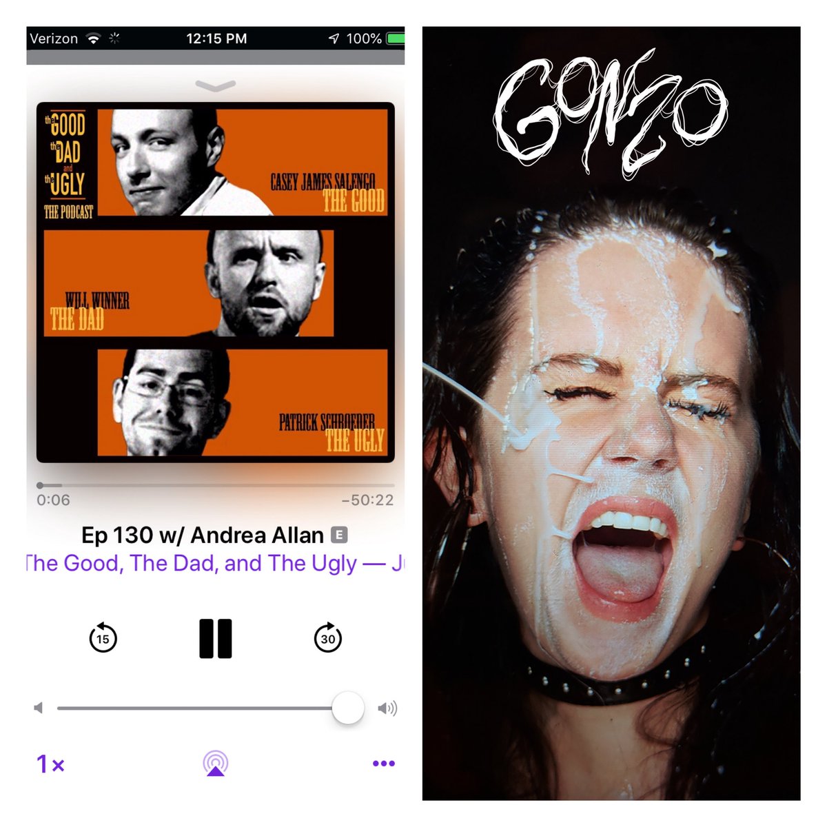 This week we are joined by fan fav and hilarious comedian, @AndreaComedy. This INSTANT CLASSIC ep gets into the deep waters of sex, love, and dads.Humdinger. Doozy. BUY ANDREA'S ALBUM 'GONZO' ON JULY 5TH!!!!!!!!