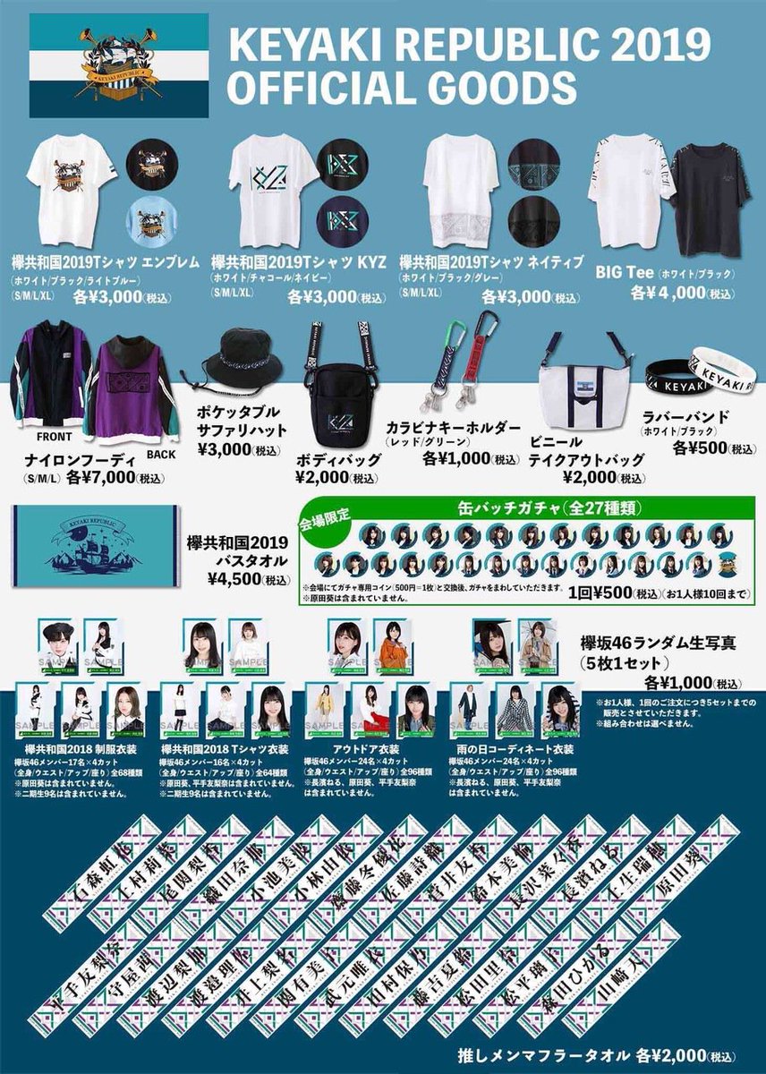 欅坂46 ナイロンフーディ　Lサイズ　新品同様 欅坂46 欅共和国ナイロンフーディー Lサイズ