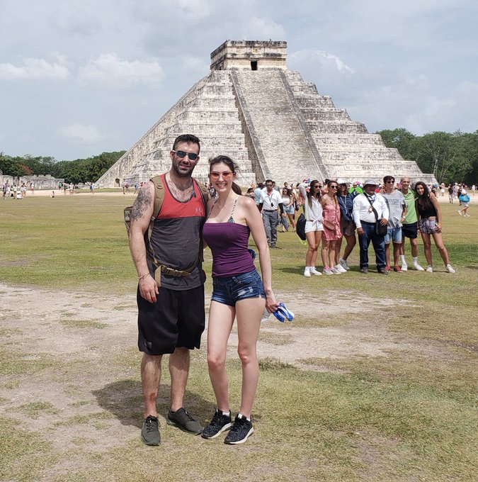 Went on a tour yesterday, saw the Mayan Ruins and a giant sink hole 150 feet deep. Just amazing!@bigp69696969