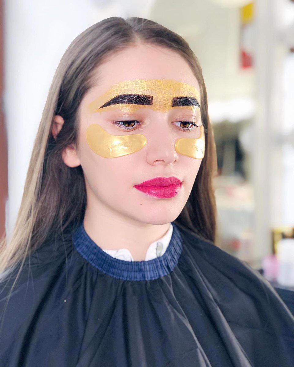 nikk_mole's tweet photo. Spa for eyebrows 😍 #Makeup #MakeupTutorial #makeupartist #nikkmole #browtinting https://t.co/VI4USXPOH3