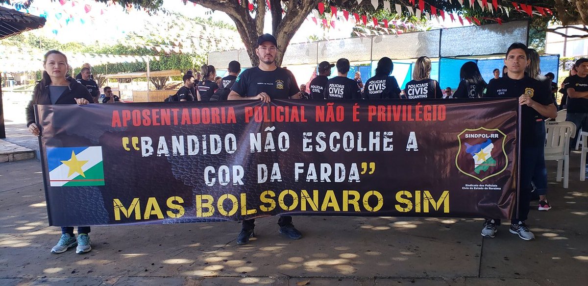 SindpolR's tweet photo. Aposentadoria policial não é privilégio! https://t.co/fjGzGJpMsZ