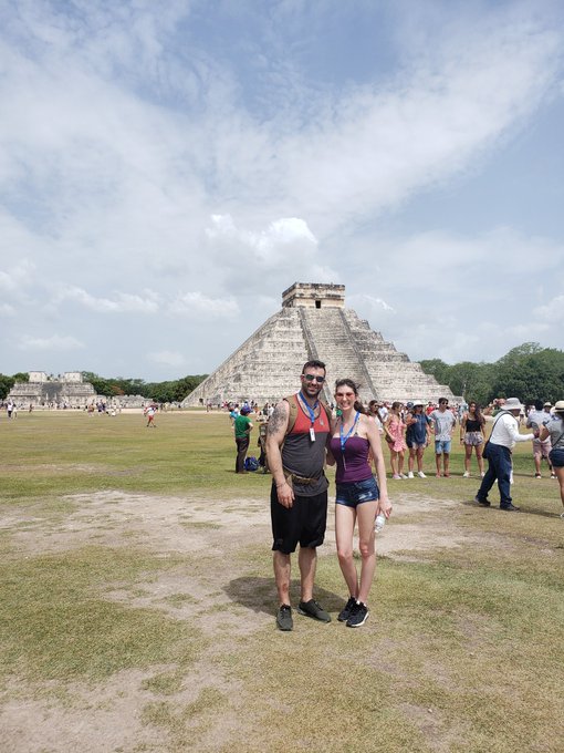 Went on a tour yesterday, saw the Mayan Ruins and a giant sink hole 150 feet deep. Just amazing!@bigp69696969