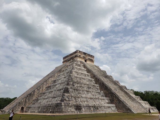 Went on a tour yesterday, saw the Mayan Ruins and a giant sink hole 150 feet deep. Just amazing!@bigp69696969