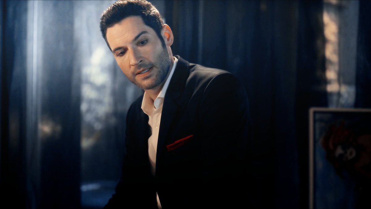He thought she's asleep but she was awake listening to everything he's saying,.explaining why he didn't tell her anything. also they both are so in Love with each other!! like pleaseeeee just stop running awayy #Lucifer (3x06)