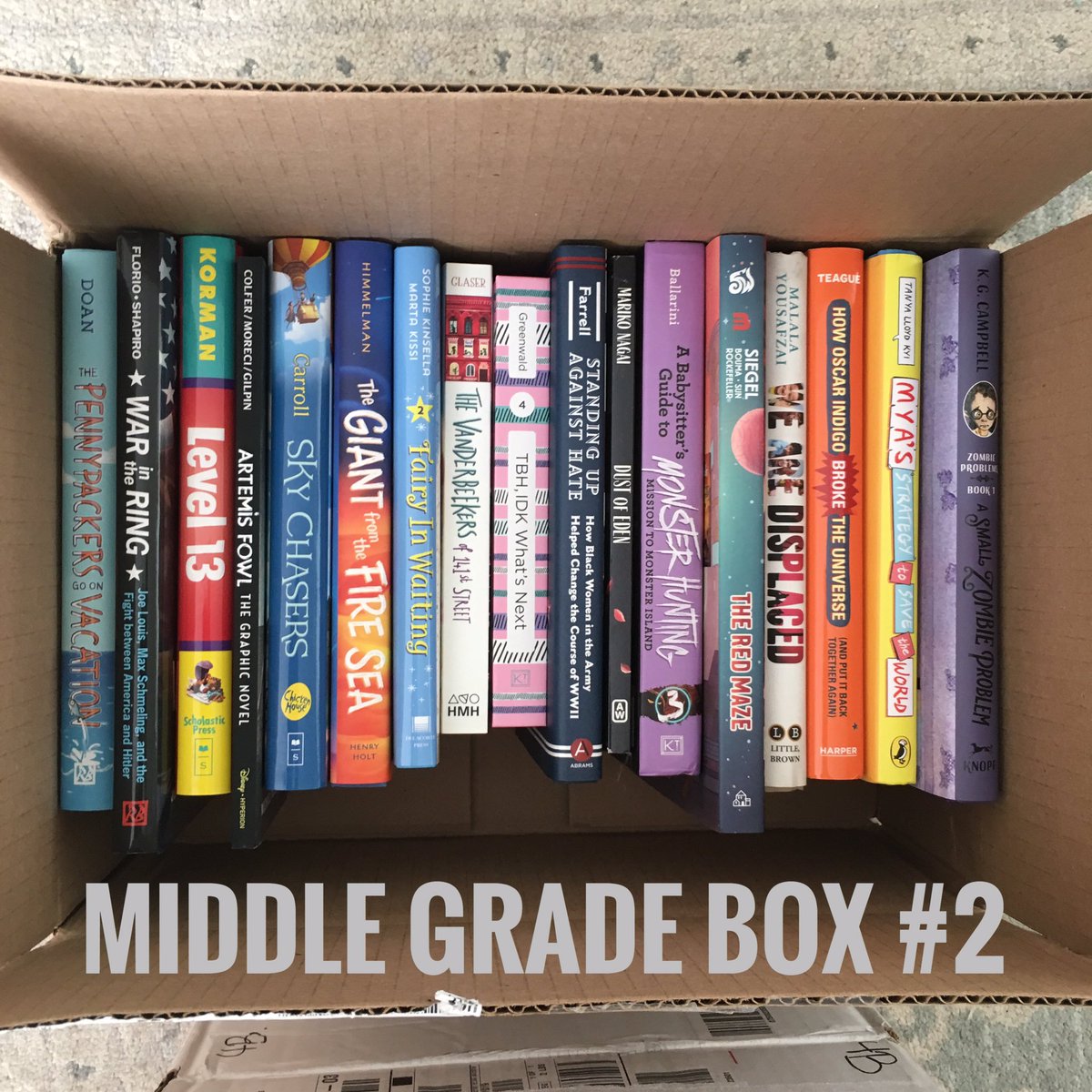 KarinaYanGlaser's tweet image. ✨New Giveaway!✨ Follow &amp;amp; R/T to enter! Indicate which box you would like in the comments (middle grade or picture book). I’ll add a signed copy of Vanderbeekers in each of the MG boxes. 💕 Stay tuned - more book boxes coming. Contest ends 7/2 @ 9pm EDT. US only. #mgbookgiveaway