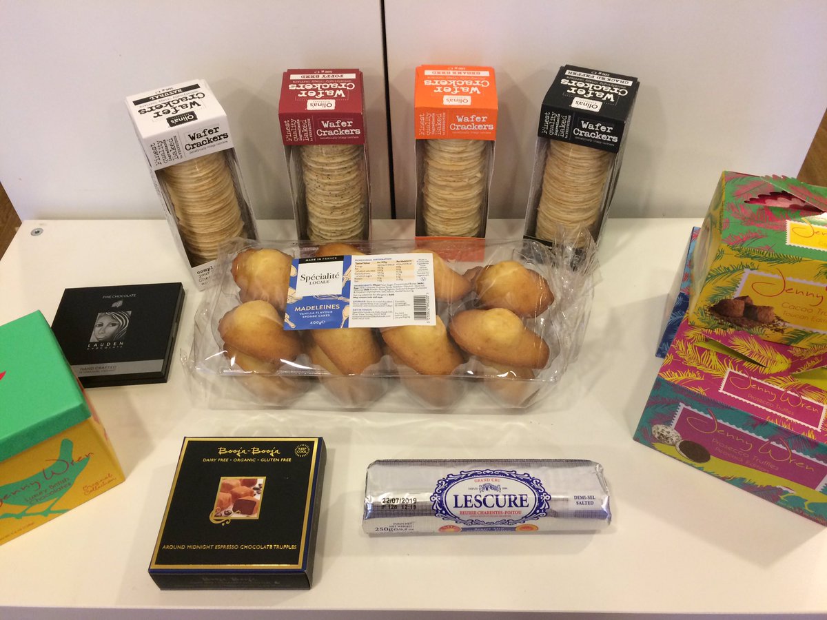 LeCafeLudo's tweet photo. Some old favourites back in stock and some new soon to be favourites. From the popular lescure butter to brand new Spanish meat selections. Come and get your goodies. @boojabooja @laudenchocolate #lescure #Chorlton #shoplocal #madelines #crackersaboutcrackers https://t.co/DstwTuSIWl