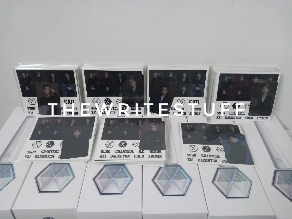 thewritestuff16's tweet photo. #twsupdates
For pcs, we received 10 baekhyun, 10 chanyeol, 10 xiumin, 9 sehun, 8 suho, 5 kai, 2 kyungsoo and 0 jongdae π
Now for those whose 1st bias is xiumin and suho confirm can get, others lets wait for next batch ππ https://t.co/ndqdBT7xjD