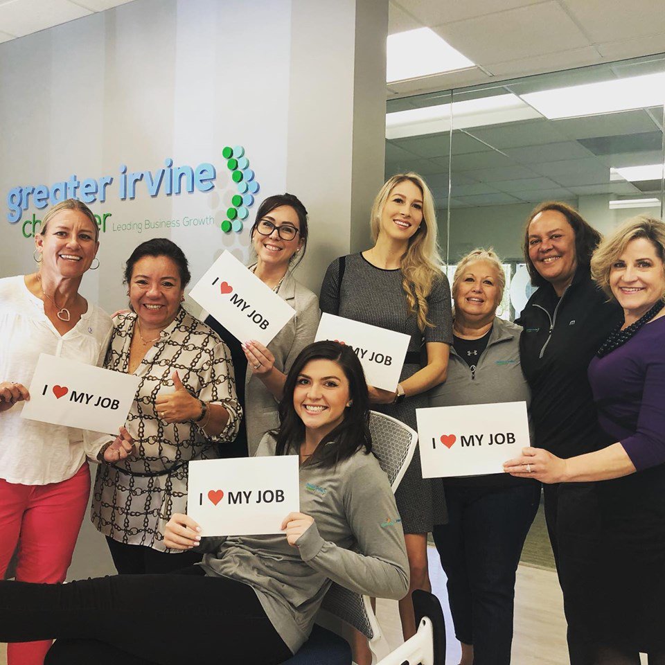IrvineChamber's tweet photo. The Chamber has been named one of the Best Places to Work in OC by the @OCBizJournal for the 2nd consecutive year! The professional staff at the Chamber benefits from a work culture that encourages a work-life balance and supports professional development. https://t.co/LrNAaMCwaS https://t.co/FVUfAYd6iu