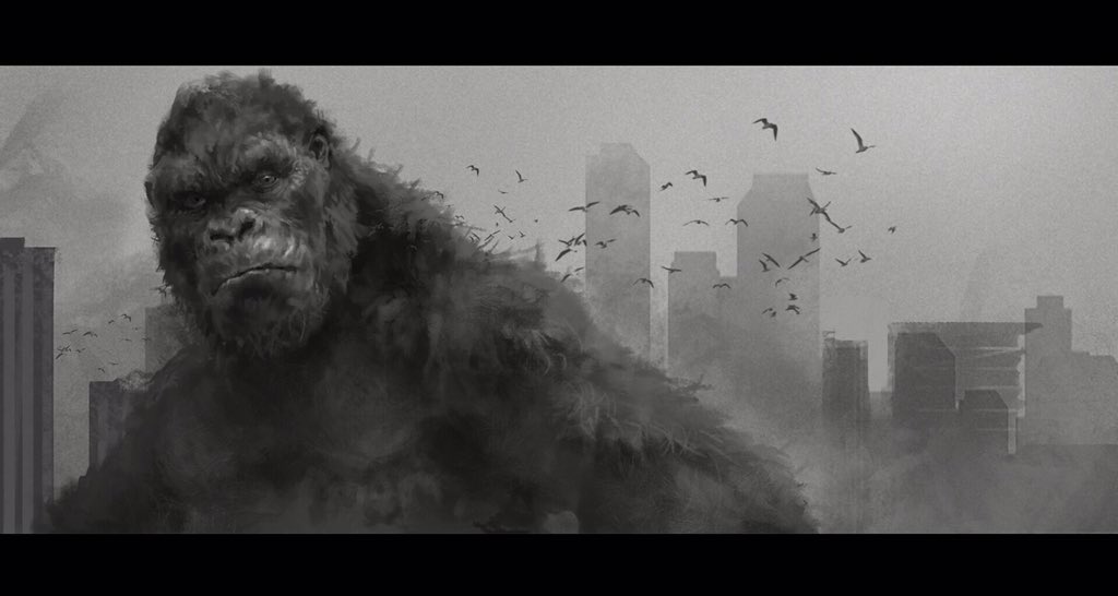 AlexValdez1992's tweet photo. #GodzillavsKong
Art by Fang Pu at ArtStation 
https://t.co/cKDvtWSJUB
 #ゴジラ #Godzilla2014 #Godzilla2 #GodzillaKingOfTheMonsters #GodzillaMovie #KongSkullisland #KingKong #Kong #monsterverse #GodzillavsKingKong #LegendaryPicture #LegendaryGodzilla #LegendaryKong https://t.co/EsYbaAoQxE