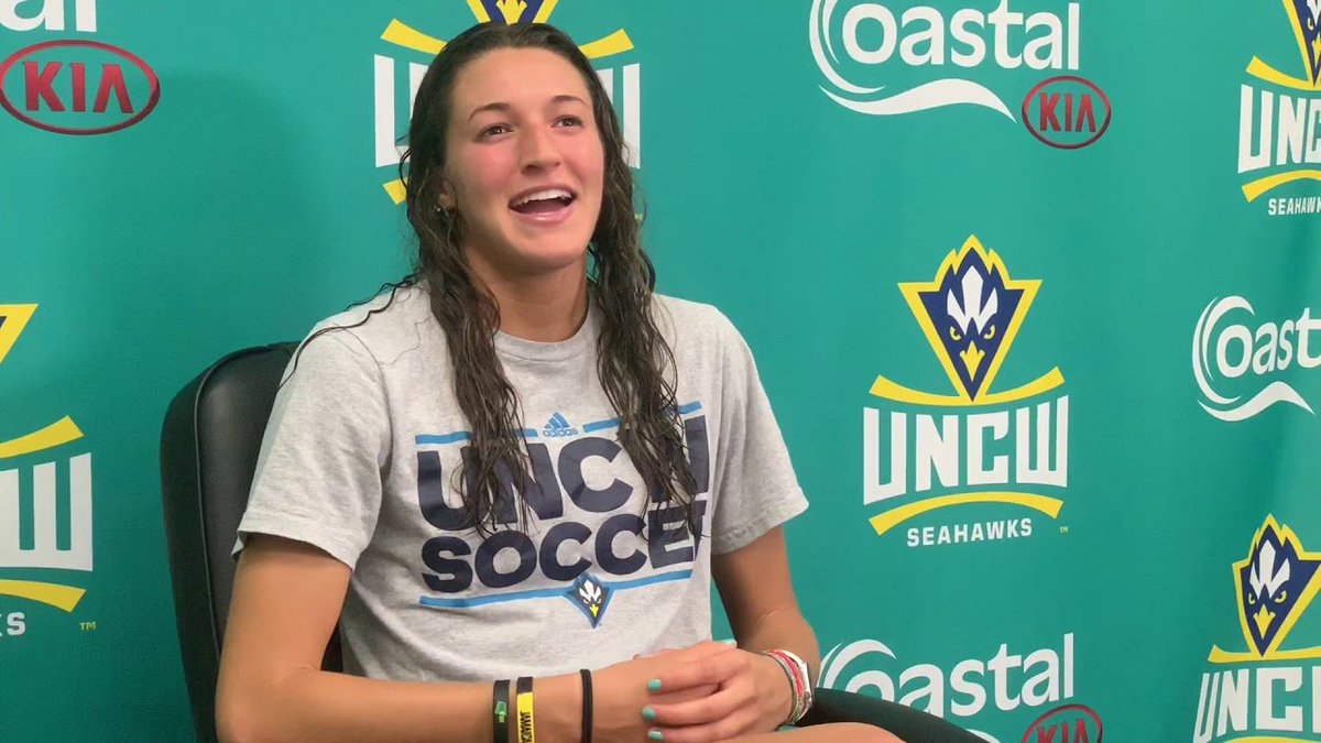 espnilm's tweet photo. On the show today: Sydney Schneider from the UNCW women's soccer team/Jamaica Women's World Soccer team. 11:00 - Noon. https://t.co/RrDbRC5iDp