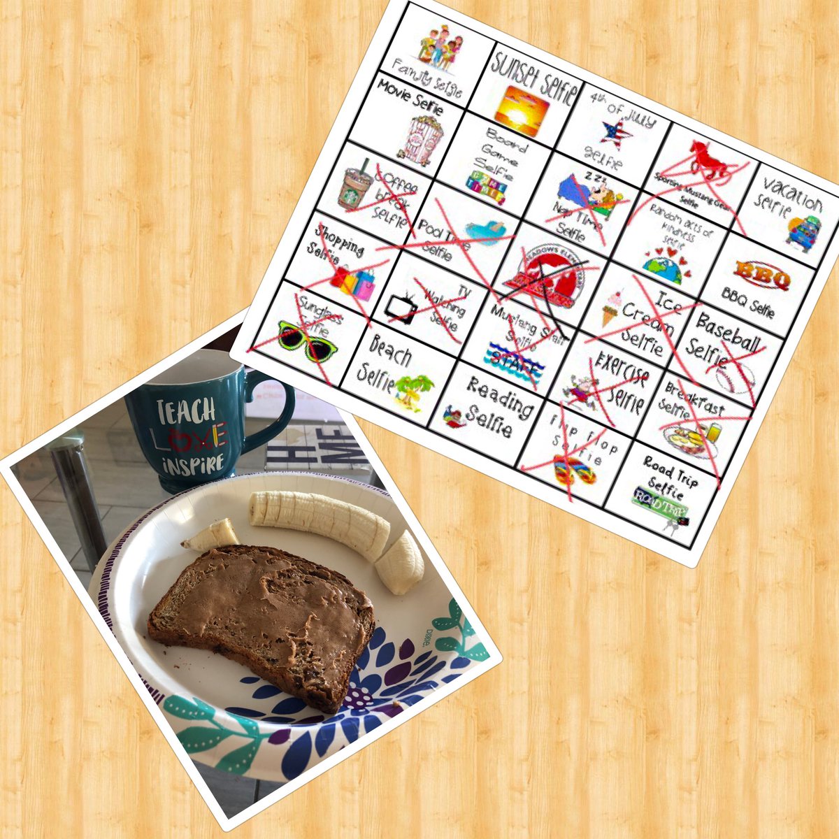 ambercorrine2's tweet photo. #bingoagain #breakfast #teachloveimspire #healthydiet #summerbingo @ME_Mustangs https://t.co/H4UQxwyft1