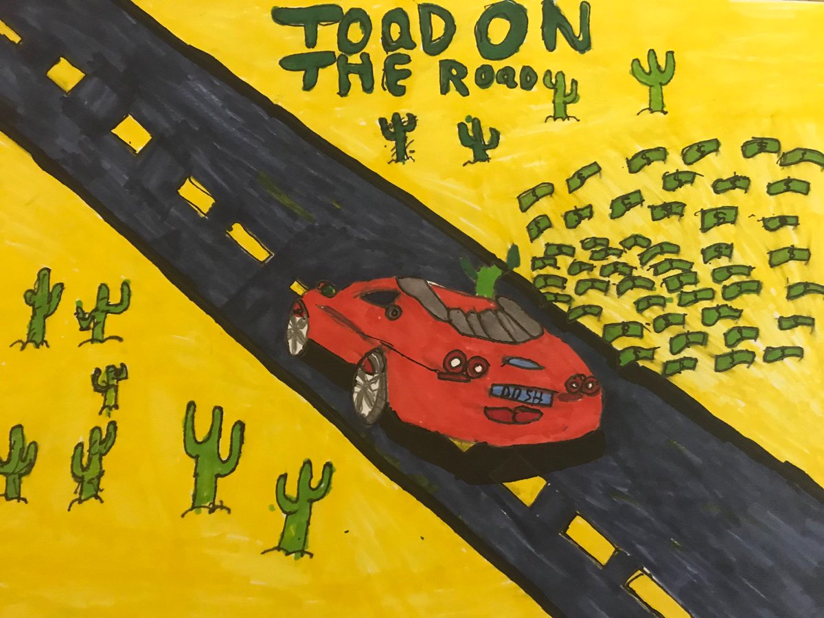 Herries_School's tweet photo. More wonderful Toad on the Road competition entries from years 4-6. #CookhamGravityGrandPrix #Bestcartdesign #FastestCart
#SundaySeptember1st
#Herries https://t.co/ui9a1xG6aN