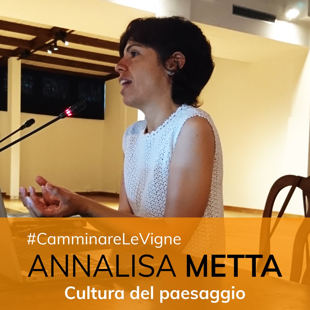 #CamminareLeVigne
CULTURA DEL PAESAGGIO
Il #paesaggo è la nostra autobiografia

“Che cos’è il paesaggio? Una bellezza naturale? Una costruzione collettiva che implica il “noi”? Ha a che fare con la memoria, il presente o il futuro?”
#AnnalisaMetta #AltaScuolaVeronelli