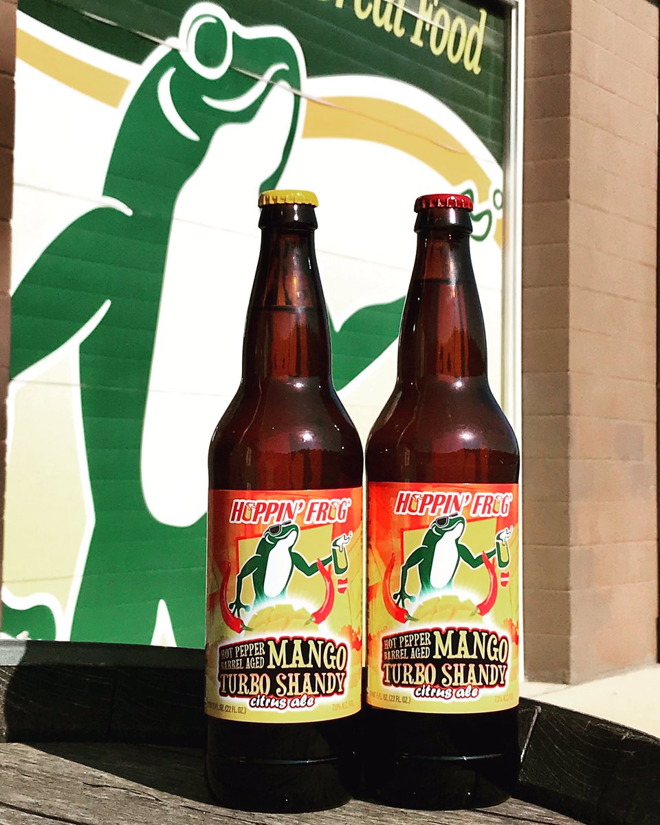 HoppinFrogTRoom's tweet image. Hot Pepper Barrel-Aged Mango Turbo Shandy Citrus Ale will be available Tuesday, July 2nd!
@ohiocraftbeer #hoppinfrog #beerelease #akronbeer #akroncraftbeer #hot #turboshandy 
Available on draft and limited 22-oz bottles (limit two per person)
ABV: 7.0%