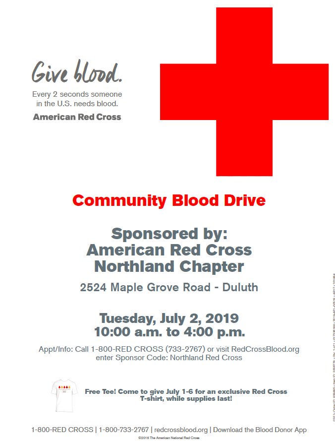 SuperiorDanW's tweet photo. Yo!  Blood drive today at my office. T-shirt + @Outback Bloomin’ Onion certificate for the effort. Plus, the whole ‘saving lives’ thing. Walk ins welcome at this @RedCrossBloodNC drive! https://t.co/ssyG9gcnv3