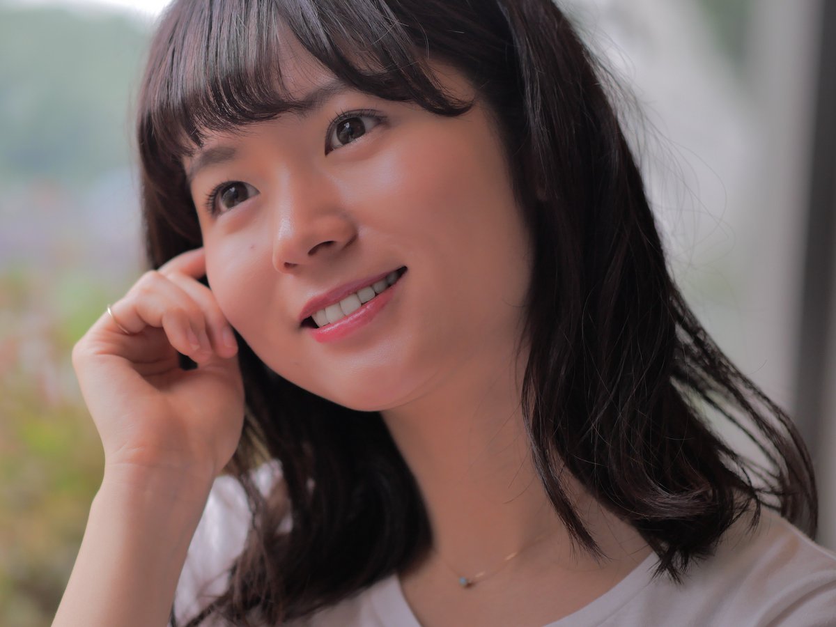 tripojisan's tweet photo. 優しい眼差しでニコってしてもらえる瞬間、シャッターをカシャッて押すの楽しい😀

#広島friendly撮影会
#佐藤優衣(@yui_8pro)
#8project(@8_project)
#LUMIX_GX7_MK3 #LEICA_DG_NOCTICRON_42.5mm/F1.2
(M-Mode,ISO:100,F1.2,SS:1/200-1000, WB:AUTO) https://t.co/J7oSTuq7U7