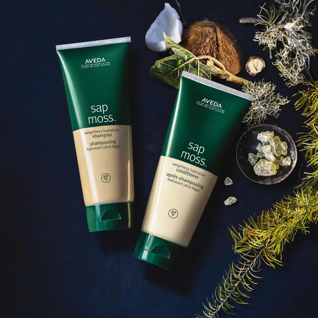 Aveda on Twitter: "NEW Sap Moss Weightless Hydration and Conditioner delivers weightless hydration all hair types with a vegan blend of sap, moss and coconut. https://t.co/O4G7RUACMX https://t.co/Z84CwmEMfR" / Twitter