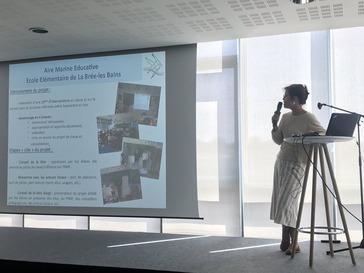 GenerationMer's tweet photo. Présentation de l’Aire Marine Educative de l’école élémentaire de La Brée-les Bains #GenerationMer @LaMerXXL @AFBiodiversite @Min_Ecologie https://t.co/hmfXr1BG59