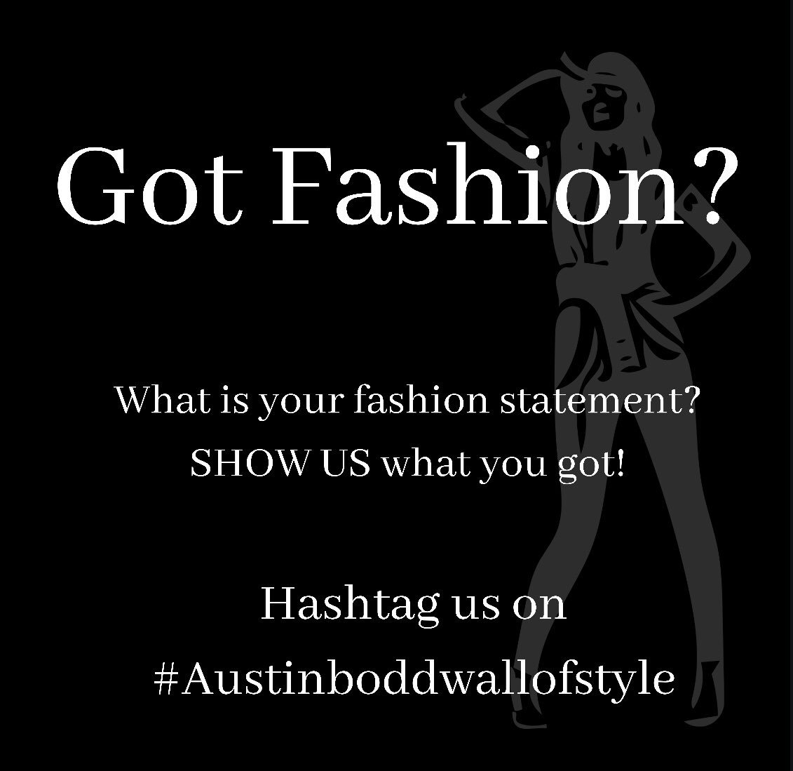 AustinBoddBrand's tweet photo. Simply show us your favourite outfit and tell us WHY you love it and how it defines #FASHION to you. Hashtag #Austinboddwallofstyle with your top looks to get selected! ๐ถ
Who is in for this? ๐๐พ๐๐พ๐
Share with us your top #fashion looks!
#StylenChallenge #challenge #fashionable https://t.co/meLmDNZR2I