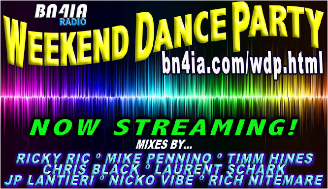 WkndDanceParty's tweet photo. #NowStreaming❗ #WDP372❗
With... @RickyRicMix
@MikePennino
@DJTimmHines
@CHRISBLACKNYC
@lsselection
@JPLantieri
@Nicko_Vibe
#DJNitemare
🔊HERE ☞ ★ https://t.co/uVy7Ax17hn ★
#Dance #DJs #MixShows #Radio https://t.co/QfDxqiI2wm