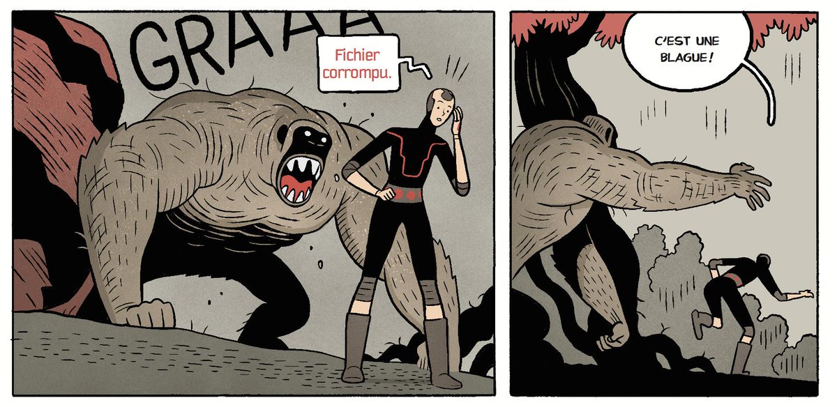 "L'Humain", de @DAgrimbau & @LucVarela - nouvel extrait - août en librairie @EditionsDargaud