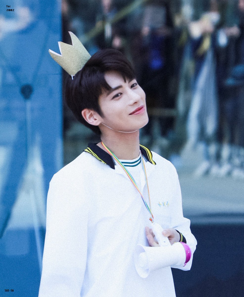 To20020205's tweet photo. 190404 Mini FM❣️

Your smile like fireworks at summer nights ✨

#강태현 #태현 #TAEHYUN 

#TOMORROW_X_TOGETHER 
#투모로우바이투게더
#TXT
@TXT_members https://t.co/hGpsUEPZB0