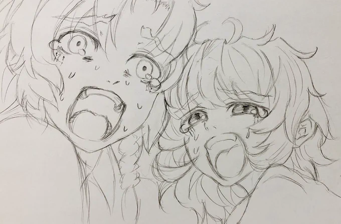 お嬢様と美鈴のマネ…!
いい表情してるなぁ… 
