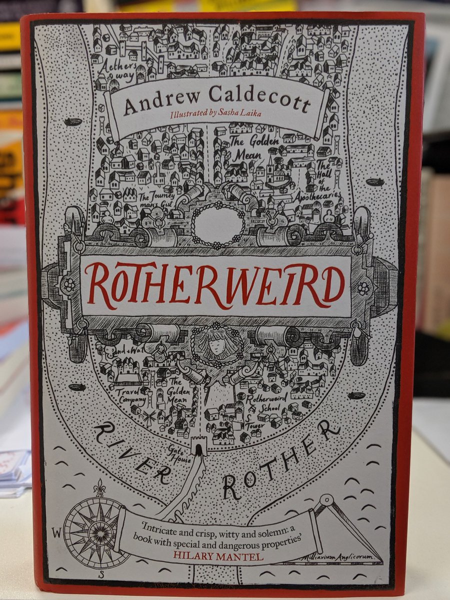 literarywhore's tweet photo. The #ROTHERWEIRD trilogy is complete! Damn fine writing from Andrew Caldecott, damn fine publishing from @JoFletcherBooks https://t.co/02qJDbJiiU