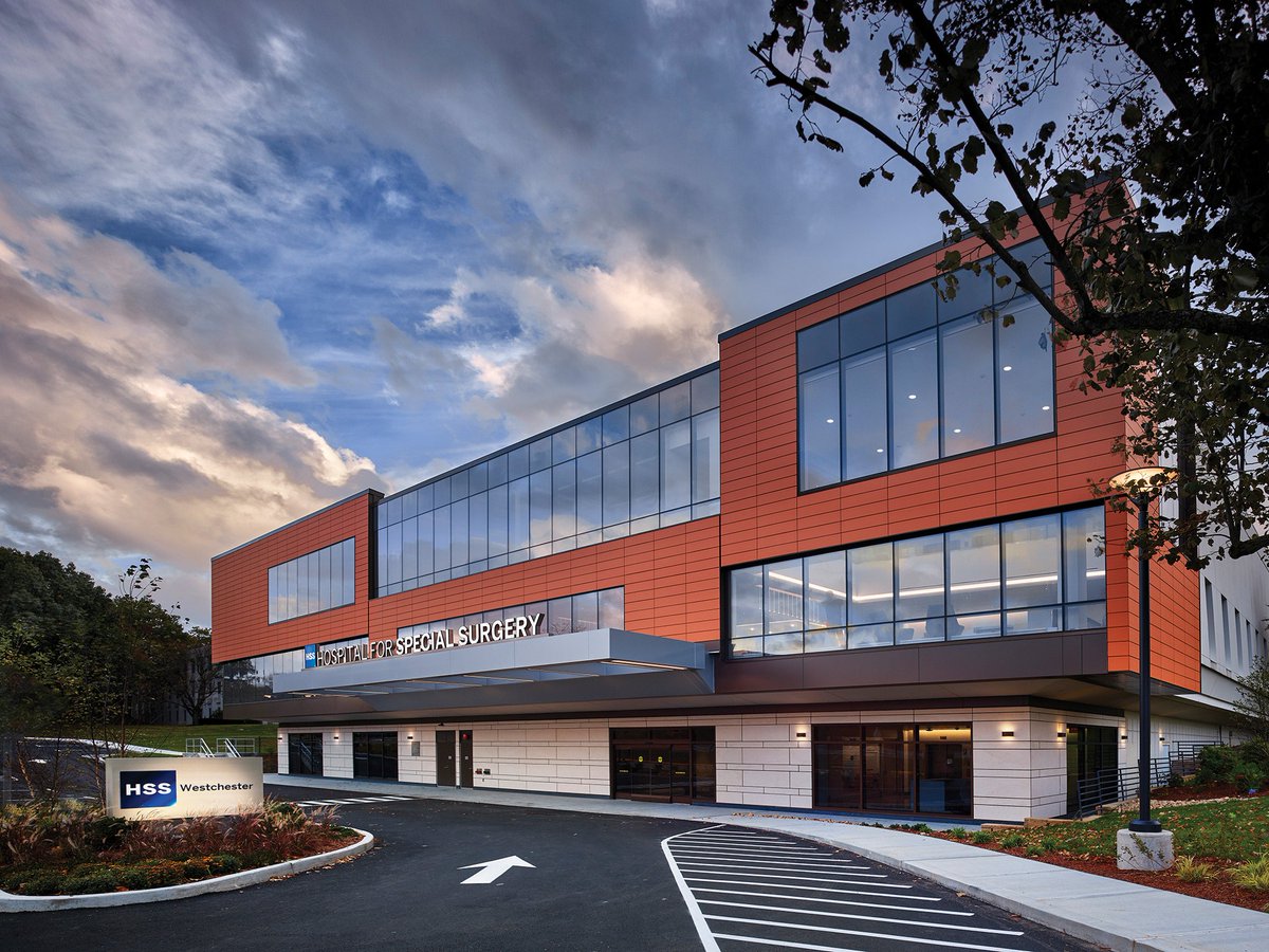 StructureTone's tweet photo. From a former IBM complex to a premier outpatient center - the @HSpecialSurgery offers quality healthcare to Manhattan's suburbs. @ewingcole #PavariniNorthEast
.
.
.
#STOinsights #healthcareconstruction #buildingrepositioning #refurbishment https://t.co/1FBT3HxqxD