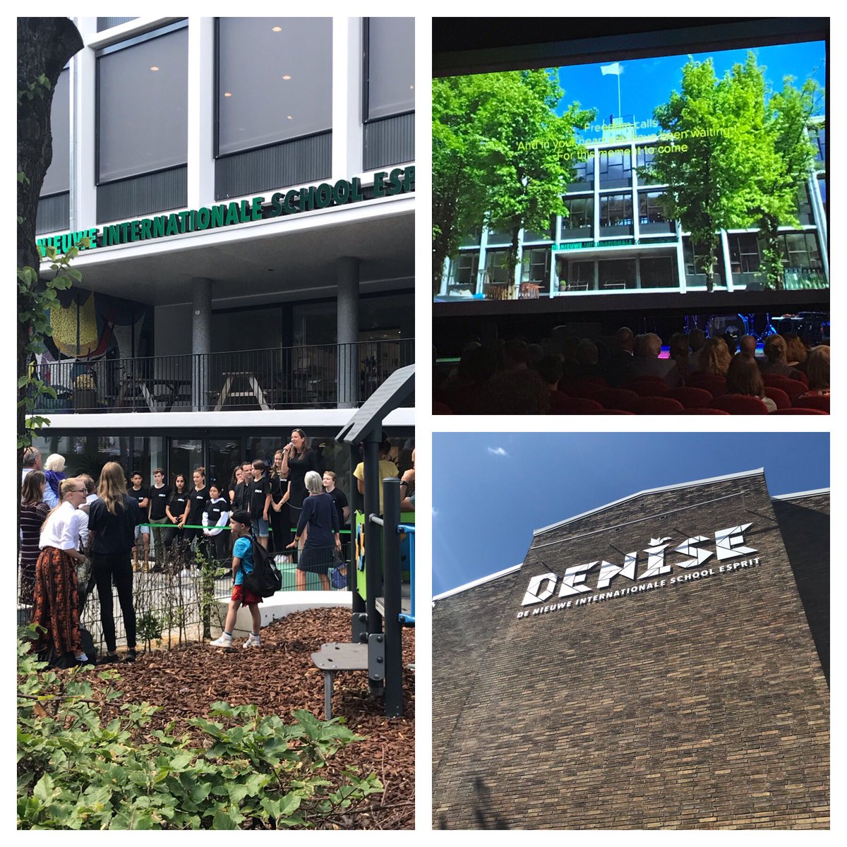 MereldBoer's tweet photo. DENISE van @EspritScholen is geopend! Geweldig om ons PvE @ICSadviseurs nu echt te beleven. Wat een toffe school! Gefeliciteerd allemaal! https://t.co/ciOHygH1hU