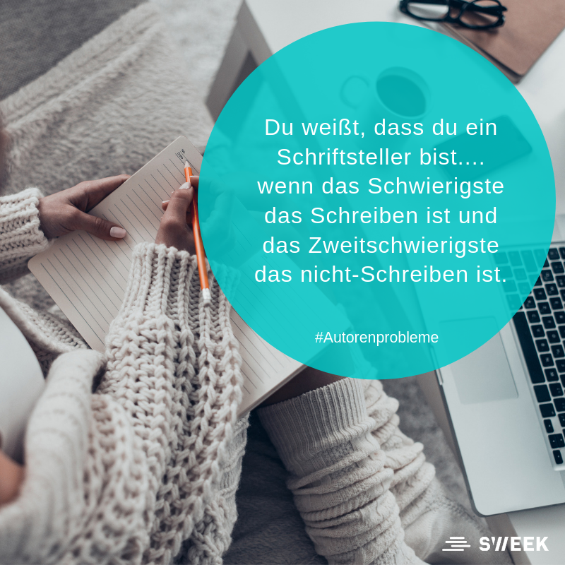 sweek_de's tweet photo. Wem geht es auch so? 😰 #autorenprobleme https://t.co/lmC2SpQjng