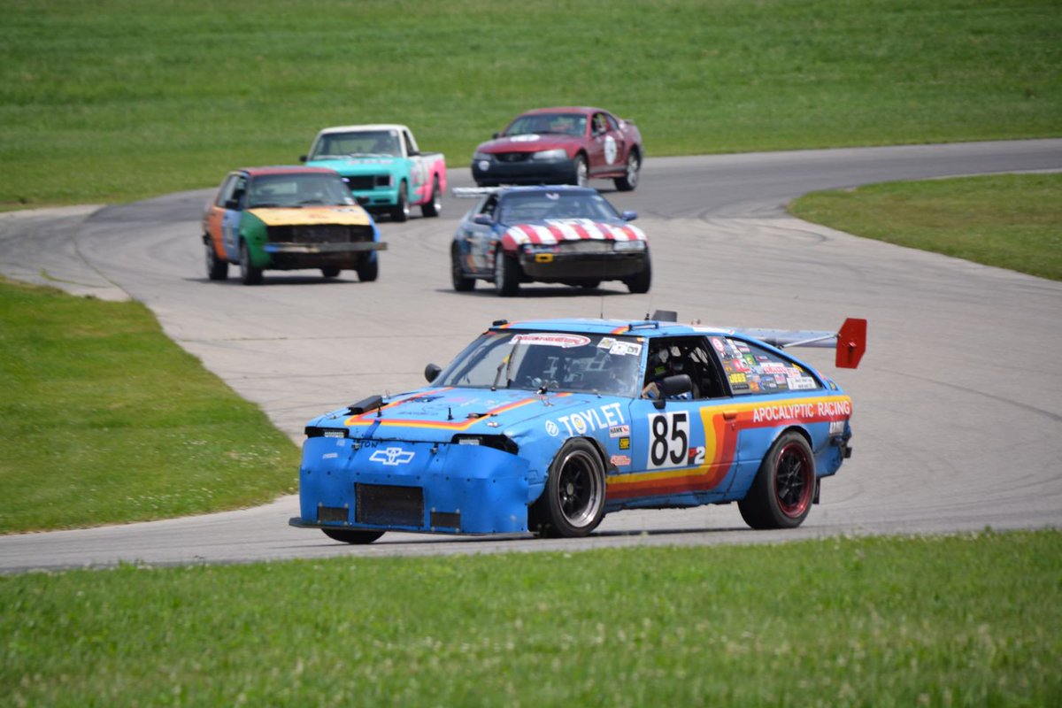 24hoursoflemons's tweet photo. Winner on Laps, 2019 Rust Belt GP presented by @AutoweekUSA at @GingerMan_Race: Apocalyptic Racing, Toyota Celica
#Toyota #Celica #RustBeltGP #RustBelt #Autoweek #RustBeltGPpresentedByAutoweek #GingermanRaceway #24HoursOfLemons #Lemons #LemonsWorld #EnduranceRacing https://t.co/lpJHfg0tCQ