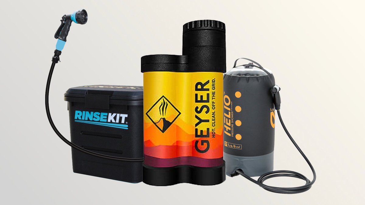 vanclans's tweet photo. We rank the top 10 best portable showers for your next camping trip away! 🚿

Who have we crowned king? 👑

Find out here: https://t.co/BX3DON4OJC

#vanlife #campervan #camping @RinseKitUSA @GeyserSystems @NEMOEquipment https://t.co/K80q020mqQ