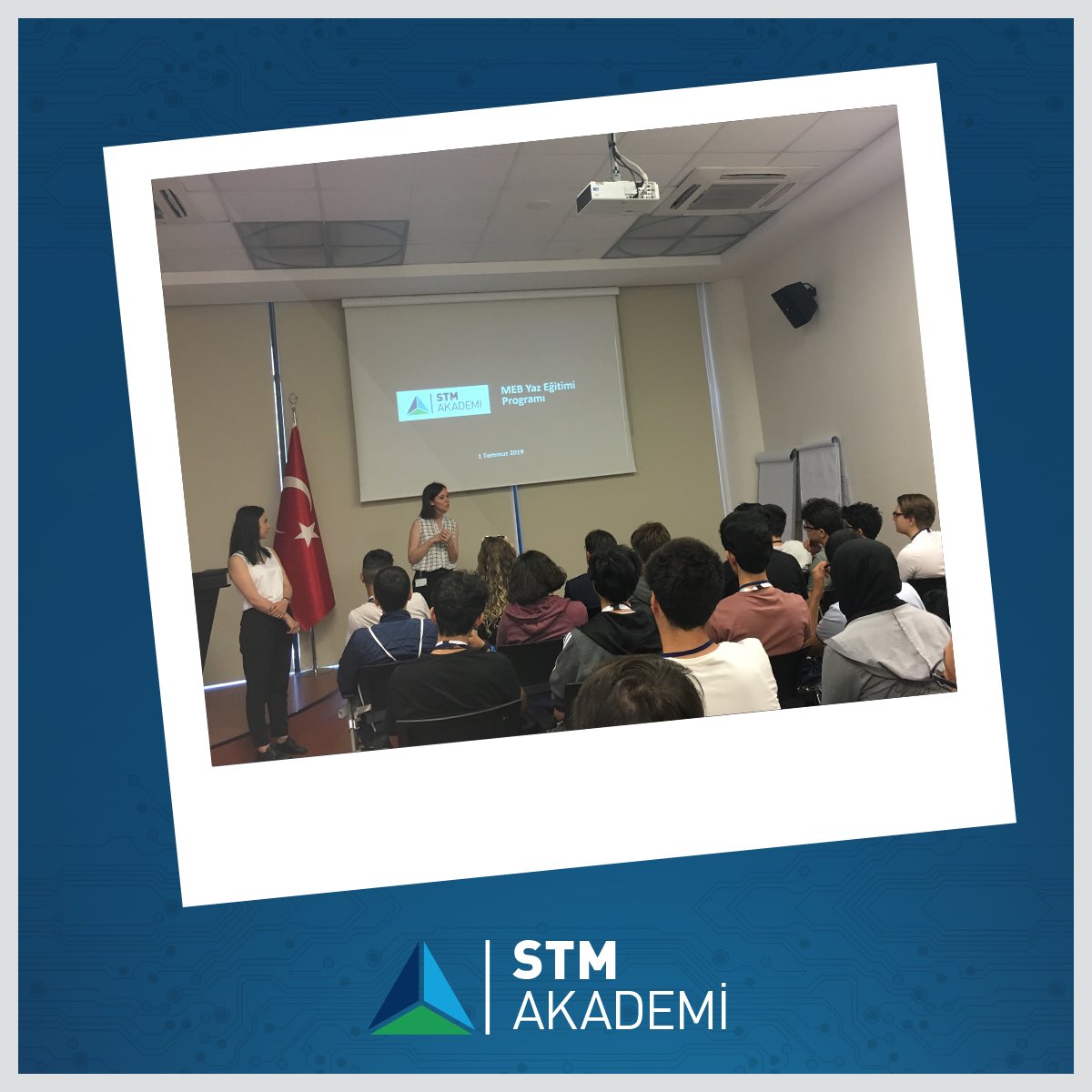 stmakademi's tweet photo. MEB özel yetenekli öğrencilere yönelik düzenlenen Yaz Eğitim Kampı, “19 Gün 19 Öğrenci” konseptiyle Merkez yerleşkemizde başladı. #STMDefence https://t.co/hTO7JSoPM5