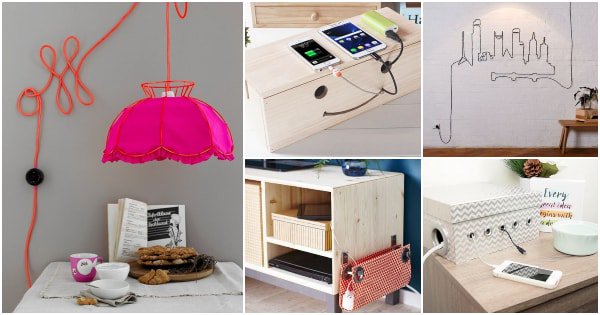 Trucos para ocultar y disimular cables en casa: bit.ly/ocultar-cables #ocultarcables #cablesocultos #trucosdecoracion #estiloydeco