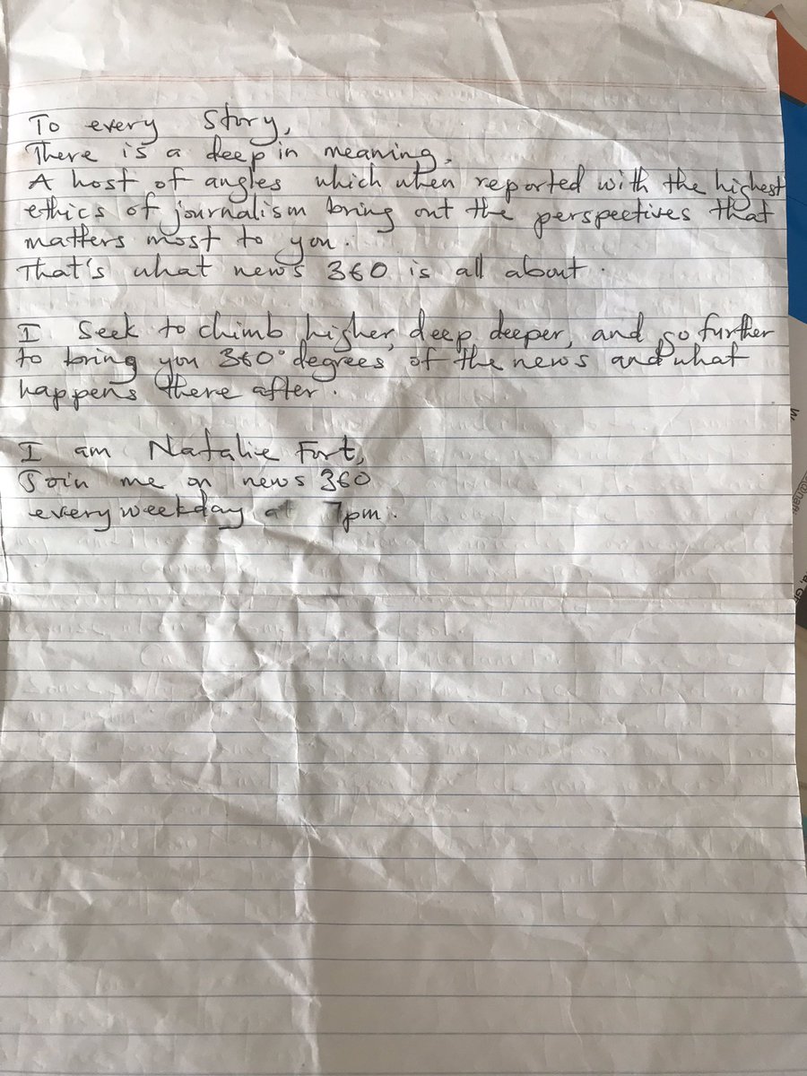 realNatalieFort's tweet image. Busy reading some letters now...these are the sort of things that inspire me to keep working and making an impact. Thank you Samuel Wiafe, would love to support you ❤️
#touched #letters #impact #help