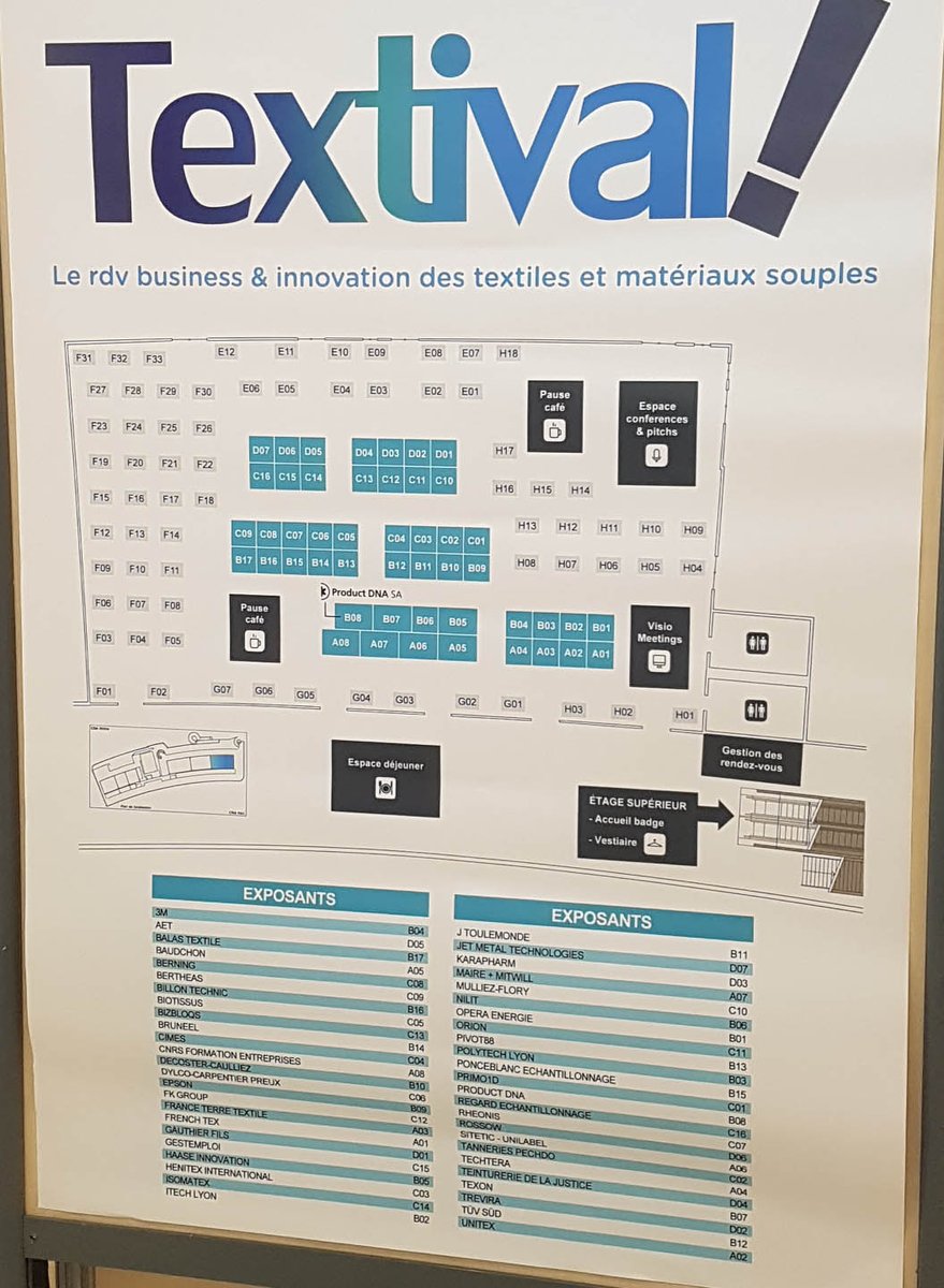 OuestValo's tweet photo. 👕Nos textiles bientôt intelligents! @OuestValo présente la technologie water transfer printing/impression d’électronique par hydrotransfert au salon #Textival de #Lyon  @UNITEX_AuRA @UITFrance @ENSAITinfo https://t.co/aR9z7zu4p4