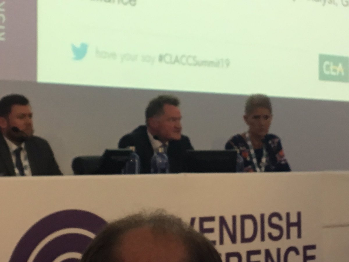 Landowners should be optimistic and take the long view about their abilility to help mitigate climate change, says @KFRossMurray #CLACCsummit19 <a href="/knightfrank/">Knight Frank</a>