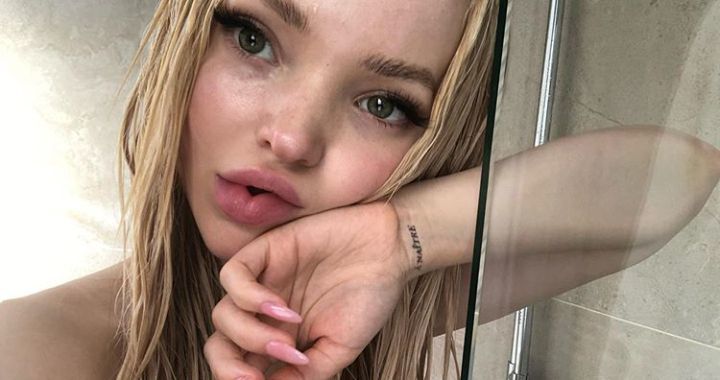 Los40's tweet photo. .@DoveCameron tiene que explicar su último tatuaje y bloquear los comentarios en IG. Parece que no todo el mundo lo ha entendido 😁https://t.co/AXHiA3fuif https://t.co/VMW1IFOPGp