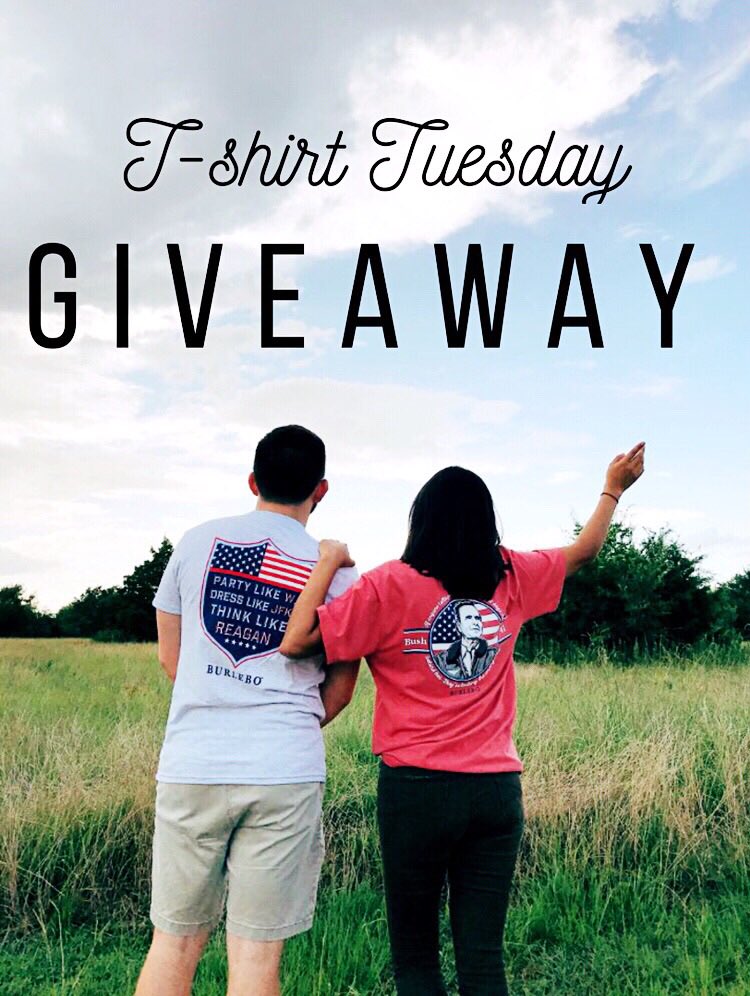 AggieOutfitters's tweet photo. Red, White, and T-shirt Tuesday🇺🇸 You officially have 2 days to stock up on all things patriotic, including these AO exclusive Burlebo t-shirts!
Want to make one of these incredible t-shirts yours? Follow these steps:
1. LIKE
2. FOLLOW @AggieOutfitters
3. RETWEET
#burlebo ❤️💙 https://t.co/lMTmH7VZuG