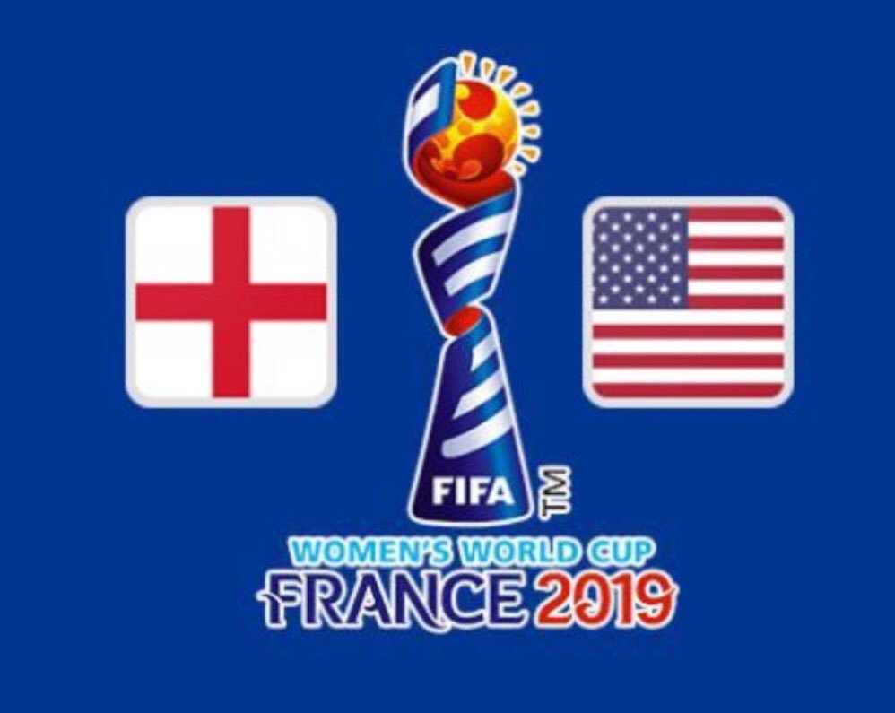 USA v ENGLAND today at 3pm 🏴󠁧󠁢󠁥󠁮󠁧󠁿⚽️🇺🇸 #soundon🔊 #fifawomensworldcup #soccergirls #england #usa #semifinal #sports #soccer #football #dogandbone #sitstayeat